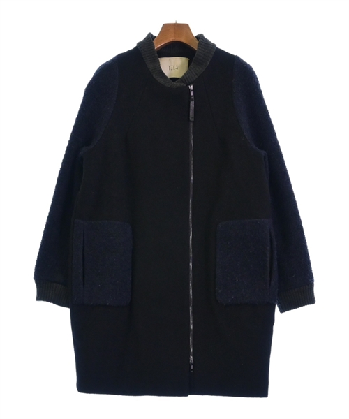 TELA テラ モッズコート (TELA】テラ シャギー ノーカラー TELA テラ モッズコート (TELA】テラ シャギー ノーカラー