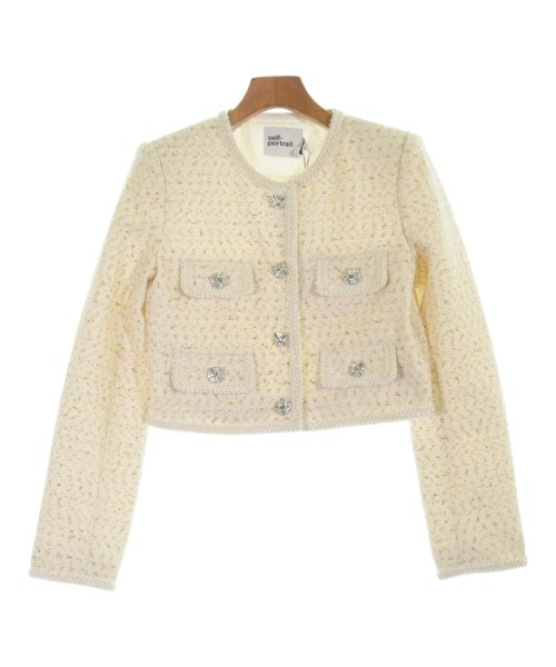 self-portrait セルフポートレイト ノーカラージャケット レディース 【古着】【中古】