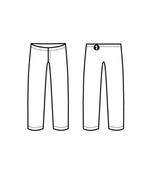 B Yohji Yamamoto ビーヨウジヤマモト クロップドパンツ メンズ 【古着】【中古】_8