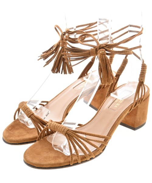 AQUAZZURA アクアズーラ サンダル レディース 【古着】【中古】の通販は