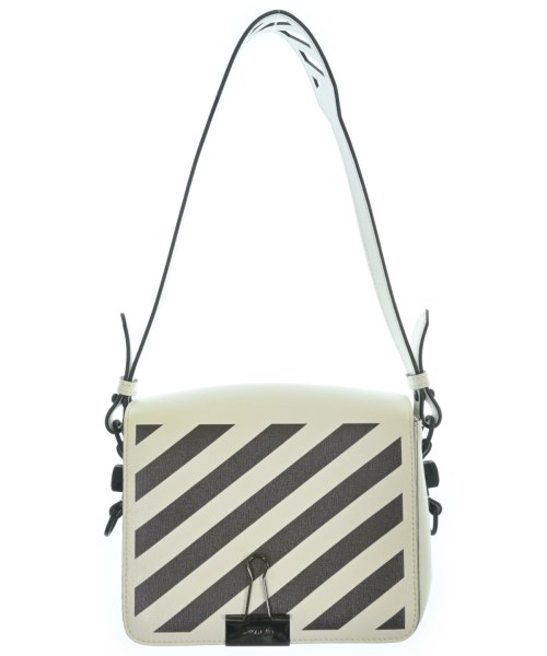 OFF-WHITE オフホワイト　ショルダーバッグ オフホワイト/ショルダーバッグ/白×黒/レザーの買取実績【ブランディア】