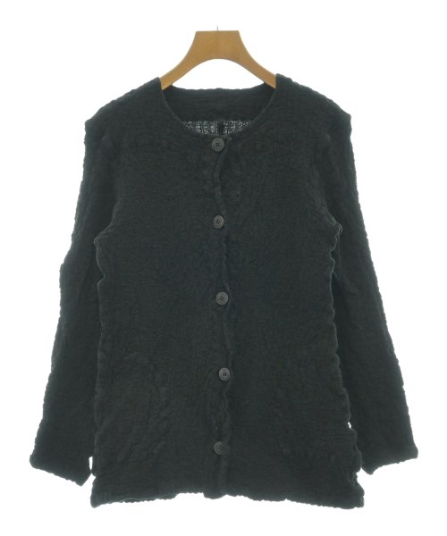 ☆希少☆ISSEY MIYAKE イッセイミヤケ　ノーカラージャケット　ブラック ☆希少☆ISSEY MIYAKE イッセイミヤケノーカラージャケットブラック