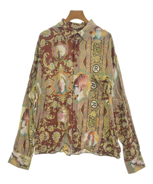 マーティン ローズ (Martine Rose) メンズ Tシャツ トップス Classic Stripe T-Shirt (Red/Green Stripe)