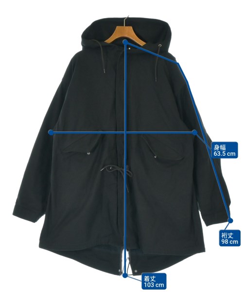 RAF SIMONS ラフシモンズ モッズコート メンズ 【古着】【中古】