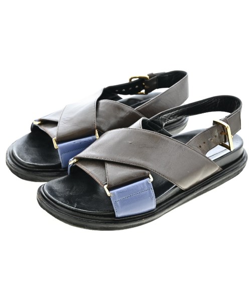 MARNI マルニ サンダル グレー -(21.5cm位) 2108424O0353 マルニ サンダル サンダル