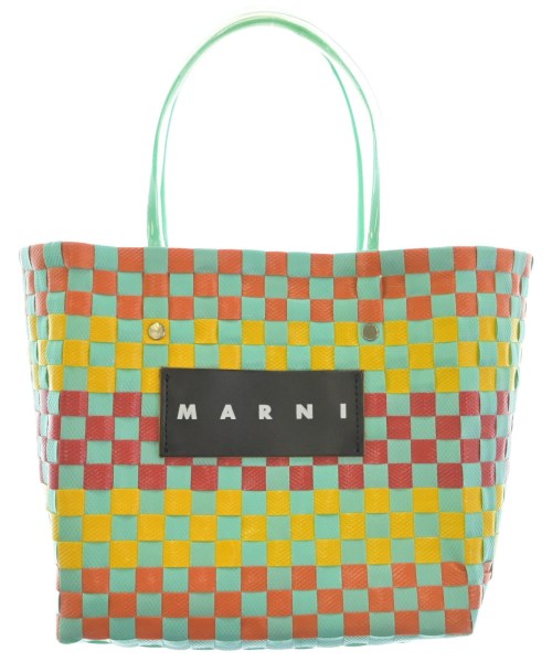 未使用　MARNI マルニマーケット　ショッピングバッグ　カゴバック ピンク MARNI MARKET Criss-Cross ミニ バスケットバッグ | Marni