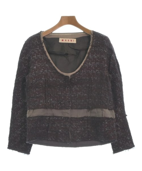 MARNI マルニ ノーカラージャケット レディース 【古着】【中古】 MARNI マルニ ノーカラージャケット レディース 【古着】【中古】
