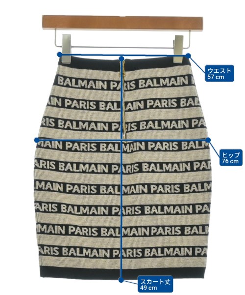 BALMAIN バルマン ミニスカート レディース 【古着】【中古】_7