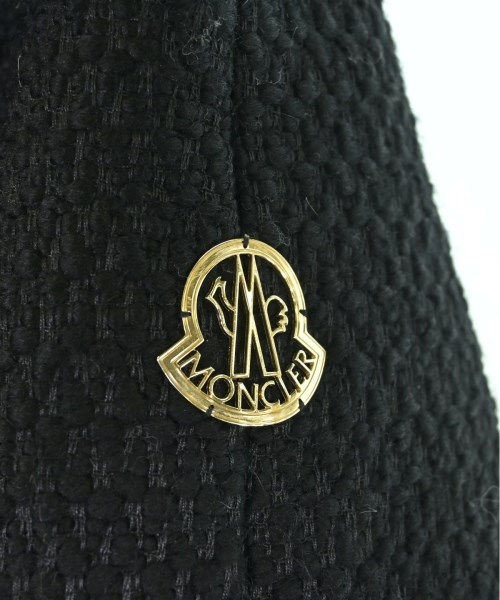 モンクレール ガムルージュ ［ MONCLER ］ ノーカラー ナイロン ブルゾン ジャンパー 黒 SIZE［0］ レディース アウター ジャンバー　D7C-3 モンクレール MONCLER ガムルージュ GAMME ROUGE ナイロンジャケット