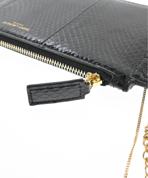 中古 【Saint Laurent PARIS】【ポーチ付】サンローラン パリ『ショッピング サンローラン トートバッグ』394195 1週間保証 SAINT LAURENT 黒 レザー ポーチ 中古・古着通販Saint Laurent Paris