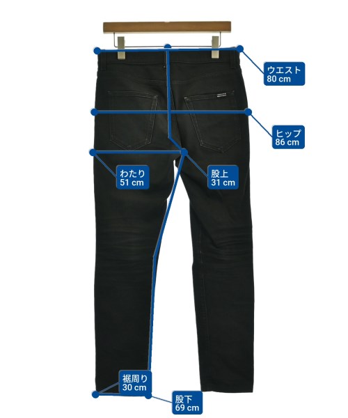 Saint Laurent Paris デニムパンツ メンズ SAINT LAURENT - サン