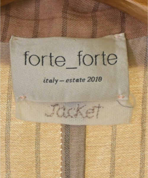 forte forte フォルテフォルテ ジャケット レディース 【古着】【中古】