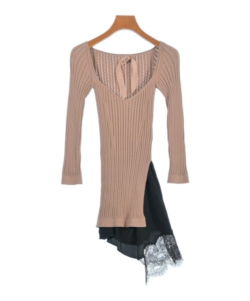 ☆MARCHESA NOTTE ダッチェスサテン ロングドレス プリーツ入り