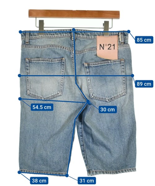 Nﾟ 21 ヌメロヴェントゥーノ ショートパンツ メンズ 【古着】【中古  