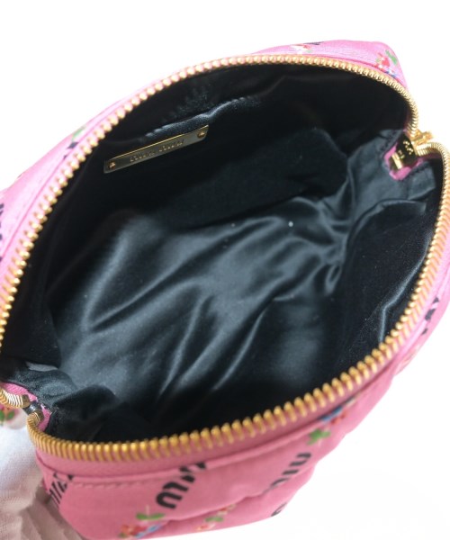 miumiu ミュウミュウ ナッパレザー ダッチェス ポーチ 巾着 バッグ MIU