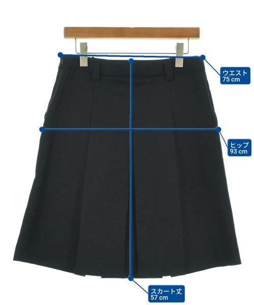 Miu Miu ミュウミュウ ひざ丈スカート レディース 【古着】【中古】
