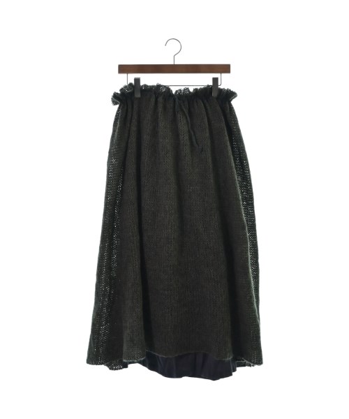 新品タグ付き美品　Y's ブラック ロングスカート Size 4 Y's ワイズ ロング・マキシ丈スカート レディース 【古着】【中古】