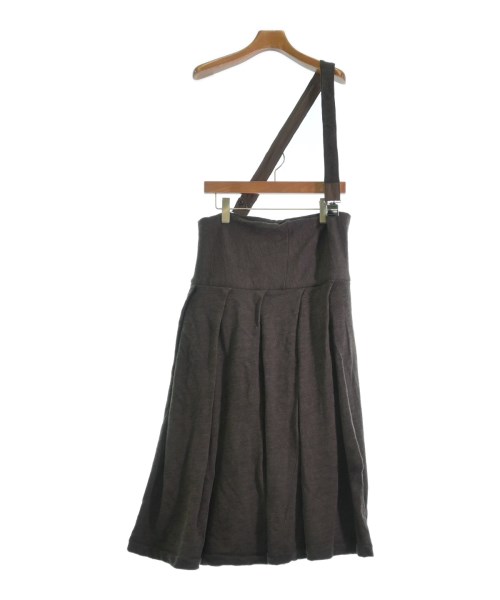 シャネル フランス製 ミディ丈 プリーツスカート 36 濃紺 CHANEL  