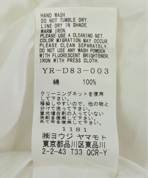 Y’s ワイズ シャツワンピース レディース 【古着】【中古】_3