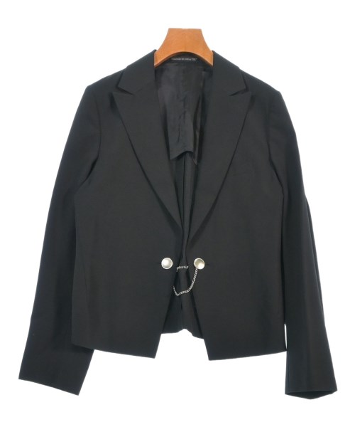 Y's ワイズ ブラック テーラードジャケット 黒 春 夏 ヨウジヤマモト