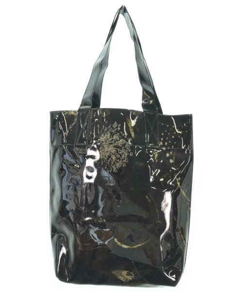 【美品】ディスコード ヨウジヤマモト トートバッグ レザー ブラック がま口 Yohji Yamamoto ヨウジヤマモト レザートートバッグ がま口 discord