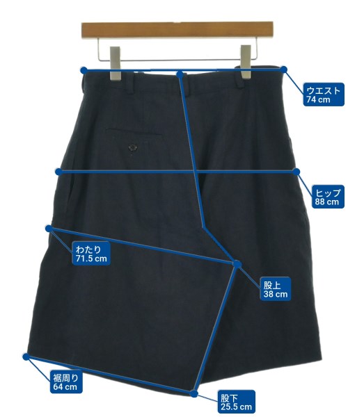 Y’s ワイズ ショートパンツ メンズ 【古着】【中古】 Y's ワイズ ショートパンツ メンズ 【古着】【中古】