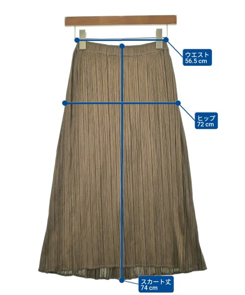 PLEATS PLEASE プリーツプリーズ ひざ丈スカート レディース 【古着】【中古】_5
