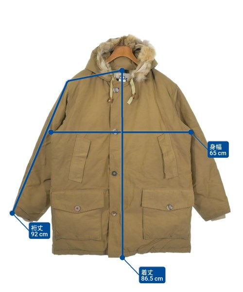 WOOLRICH 毛糸分限者 落ち込む厚地の外套 メンズ 【古着】【中古】