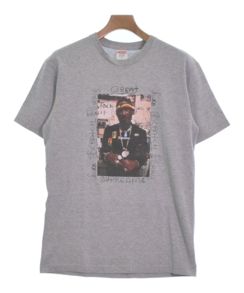 Supreme Tシャツ・カットソー メンズ シュプリーム 中古　古着 Supreme シュプリーム\u003cbr\u003eTシャツ・カットソー メンズ L グレーx赤x黄
