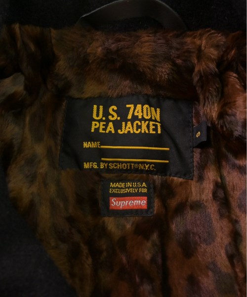 Supreme ピーコート M ブラック Supreme シュプリーム ピーコート メンズ 【古着】【中古】
