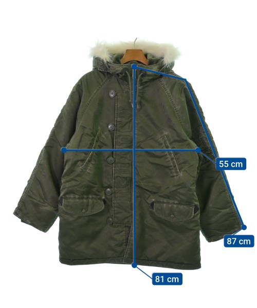 90's Supreme モッズコート L 黒 Supreme シュプリーム モッズコート メンズ 【古着】【中古】の