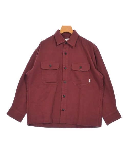 WTAPS カジュアルシャツ メンズ ダブルタップス 中古　古着 WTAPS（ダブルタップス）カジュアルシャツ 青 サイズ:1(S位) メンズ