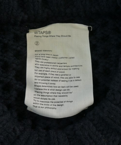 WTAPS ダブルタップス ニット・セーター メンズ 【古着】【中古】