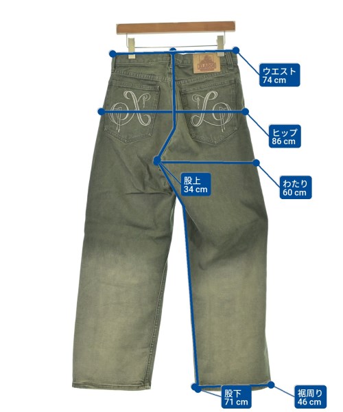 X-LARGE エクストララージ デニムパンツ メンズ 【古着】【中古】_5