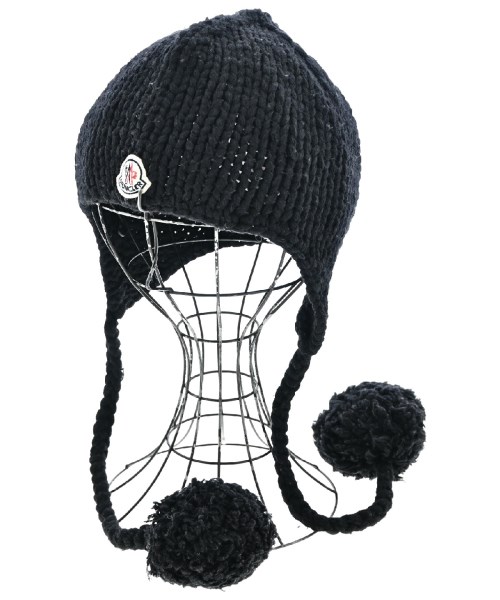 MONCLER ニット帽 グレー ポンポン付き MONCLER モンクレール ニット帽 MONCLER ニット帽 L グレー ポンポン