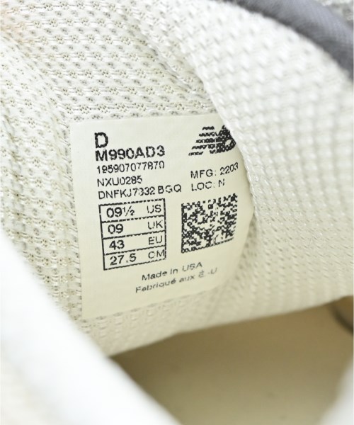 New Balance ニューバランス スニーカー メンズ 【古着】【中古】_4