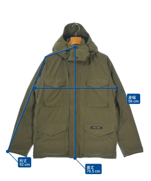 カナダグースダウンベスト　カーキ CANADA GOOSE カナダグース ダウンジャケット/ダウンベスト メンズ
