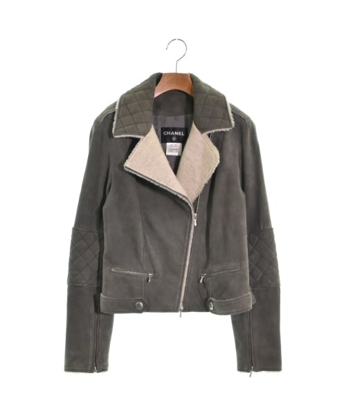 定番人気，お買い得 CHANEL シャネル ライダース レディース 【古着