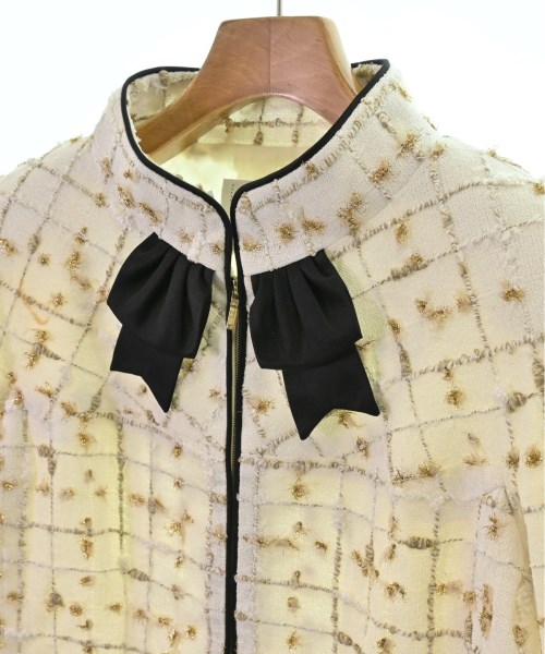 CHANEL シャネル ノーカラージャケット レディース 【古着】【中古】の通販は CHANEL シャネル ノーカラージャケット レディース 【古着】【中古】の通販は