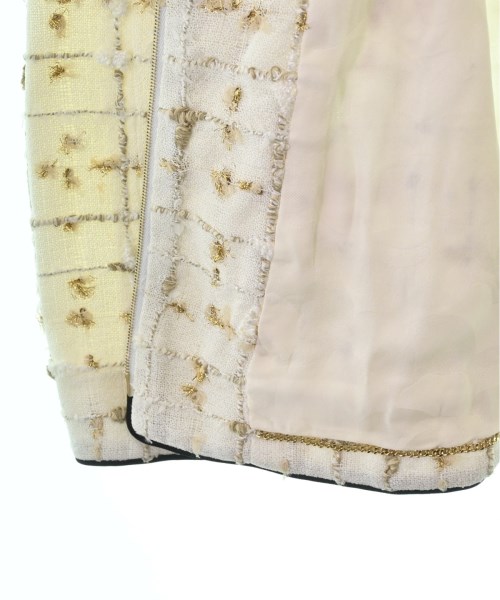 CHANEL シャネル ノーカラージャケット レディース 【古着】【中古】の通販は CHANEL シャネル ノーカラージャケット レディース 【古着】【中古】の通販は