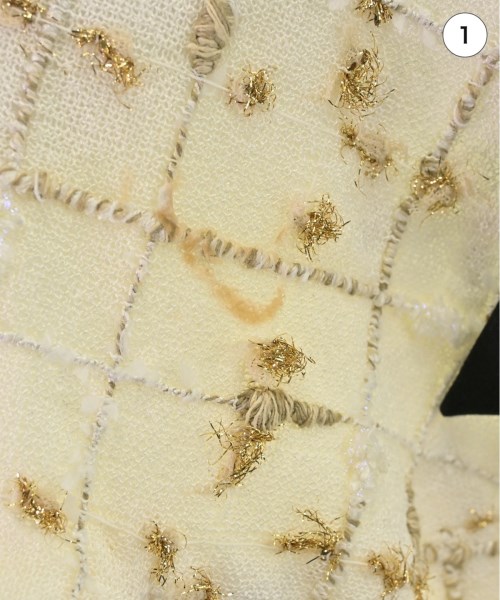 CHANEL シャネル ノーカラージャケット レディース 【古着】【中古】の通販は CHANEL シャネル ノーカラージャケット レディース 【古着】【中古】の通販は