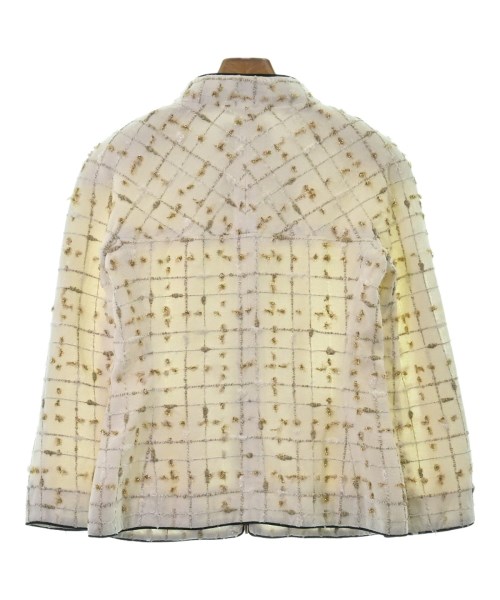 CHANEL シャネル ノーカラージャケット レディース 【古着】【中古】の通販は CHANEL シャネル ノーカラージャケット レディース 【古着】【中古】の通販は