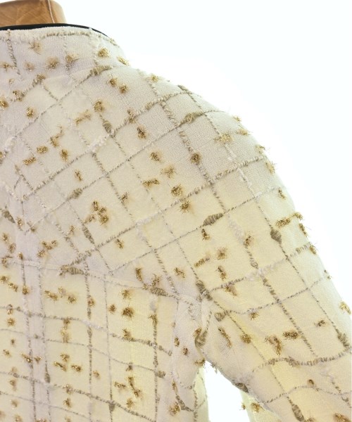 CHANEL シャネル ノーカラージャケット レディース 【古着】【中古】の通販は CHANEL シャネル ノーカラージャケット レディース 【古着】【中古】の通販は