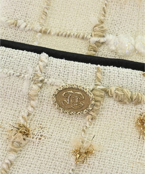 CHANEL シャネル ノーカラージャケット レディース 【古着】【中古】の通販は CHANEL シャネル ノーカラージャケット レディース 【古着】【中古】の通販は