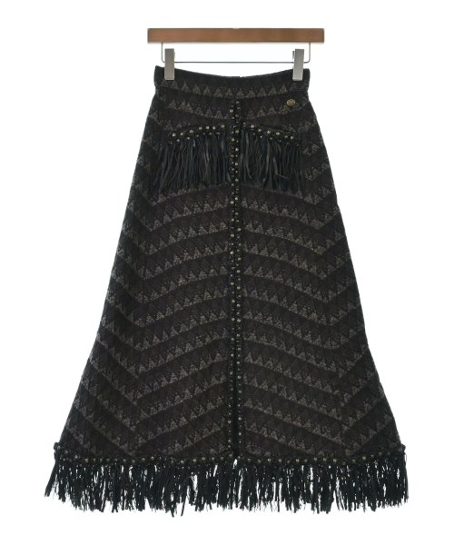 CHANEL ロング・マキシ丈スカート レディース シャネル 古着