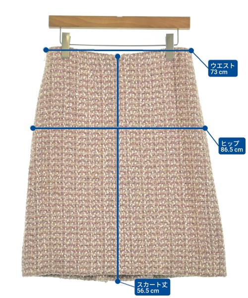 CHANEL シャネル ひざ丈スカート レディース 【古着】【中古】_5