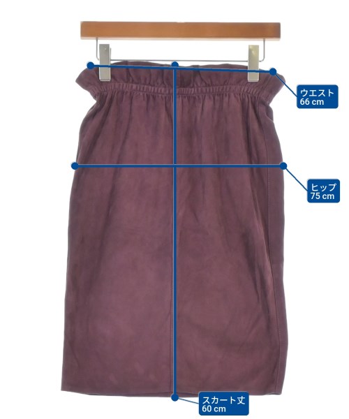 LOEWE ロエベ ひざ丈スカート レディース 【古着】【中古】_5