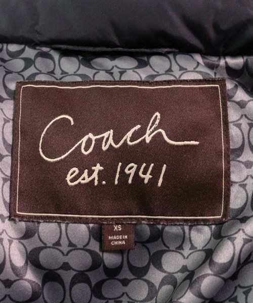 COACH ダウンジャケット/ダウンベスト レディース コーチ 中古 古着