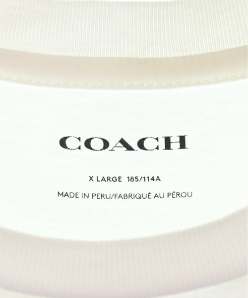 COACH コーチ Tシャツ・カットソー メンズ 【古着】【中古】の通販はau