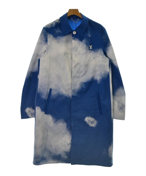 LOUIS VUITTON ルイヴィトン ステンカラーコート メンズ 【古着】【中古】